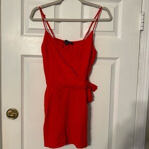 One Clothing Red Romper